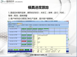 模具企業erp系統比較適合用哪個公司的產品 求指教 謝謝啦
